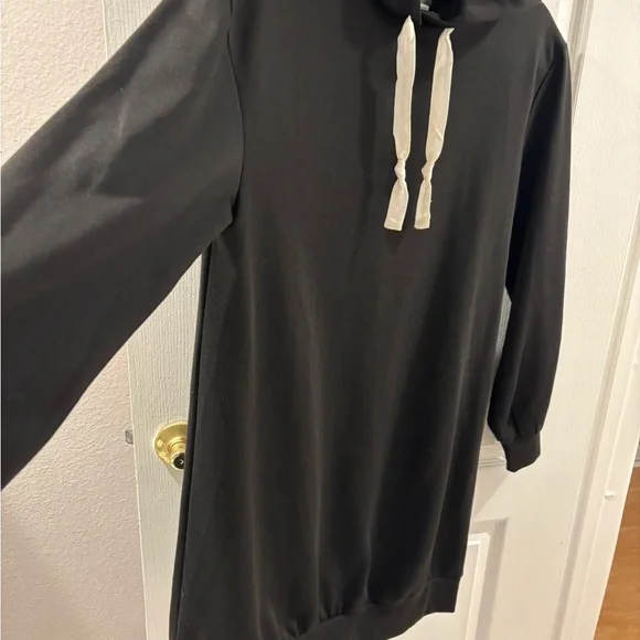 Anthropologie Saturday Sunday Adah Sweatshirt Hoodie Dress - Picture 7 of 16